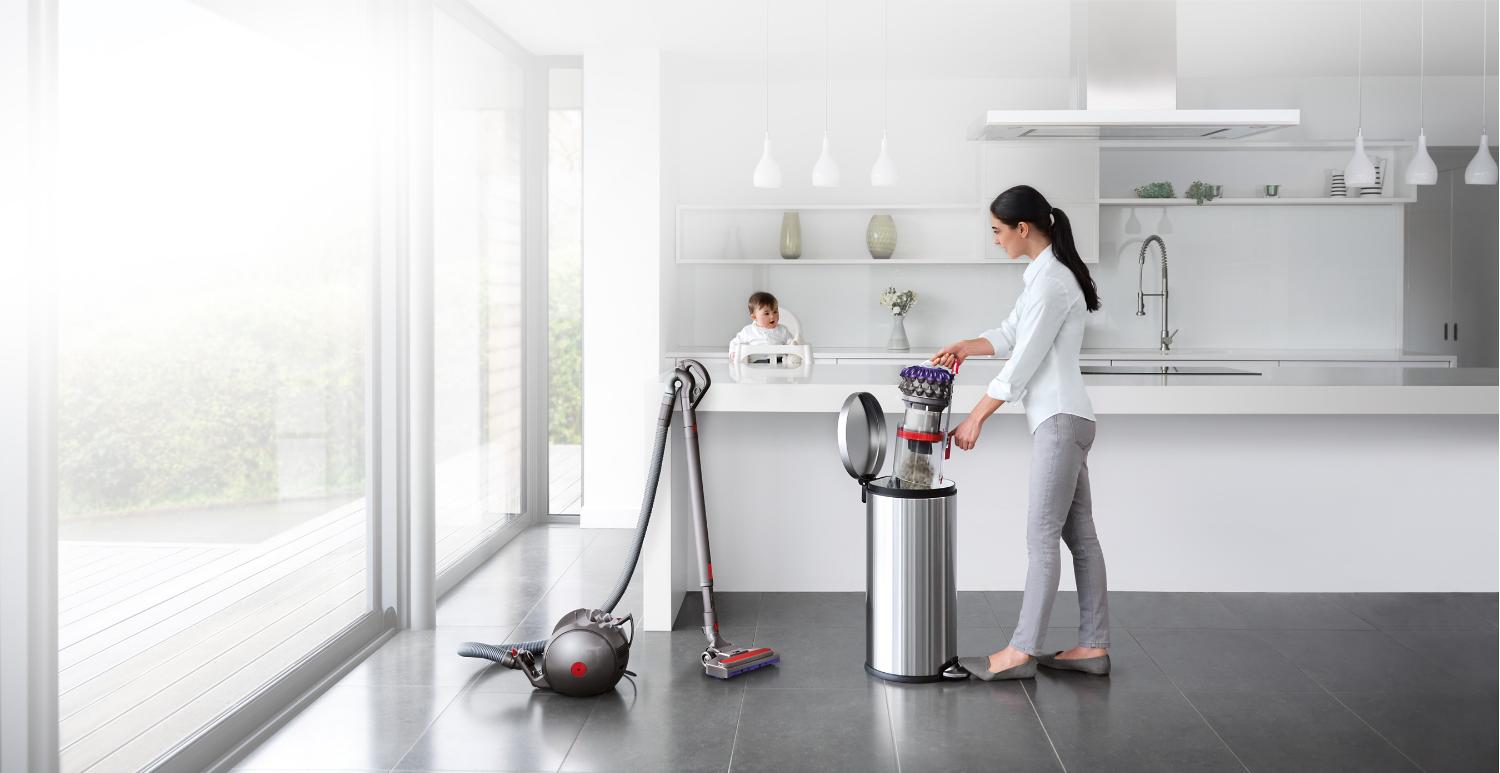 Cleaning from floor to floor